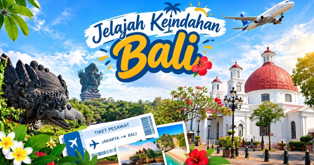 Dari Kota Lama ke Pantai Bali: Cara Memadukan Dua Destinasi dalam Satu Perjalanan