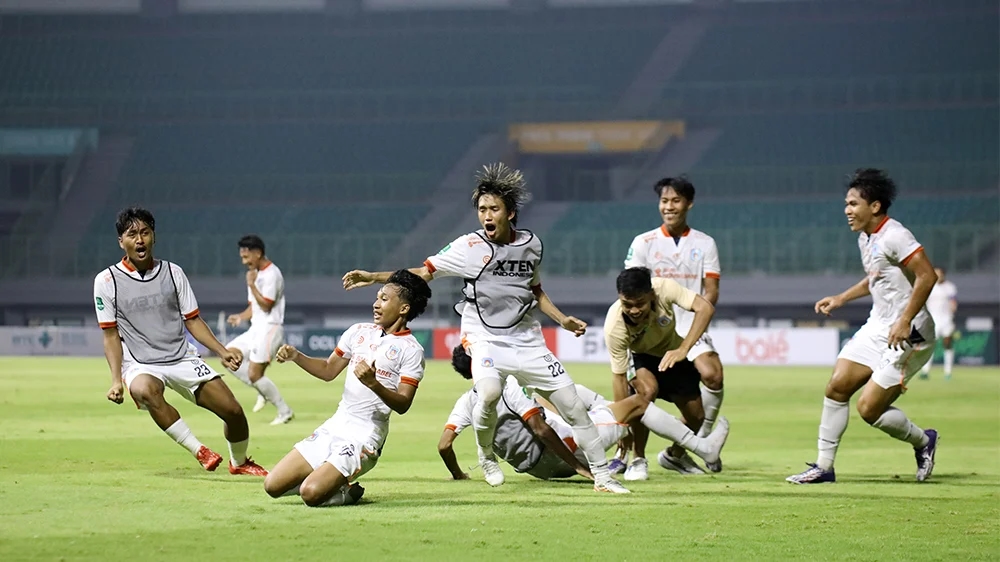 Gol Menit Akhir Selamatkan Sumsel United dari Kekalahan atas Adhyaksa FC Bekasi