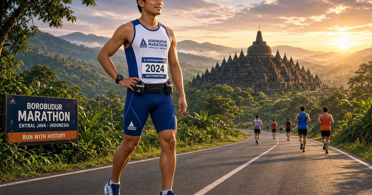 OOTD Lari Borobudur Marathon 2026: Warna Cerah Bikin Kamu Nggak Cuma Cepat, Tapi juga Kece