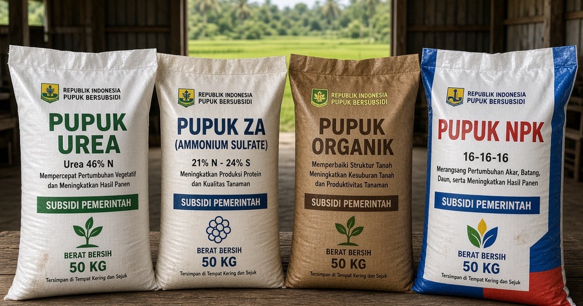 Petani Sumringah Tebus Pupuk Subsidi Sekarang Mudah Dan Murah