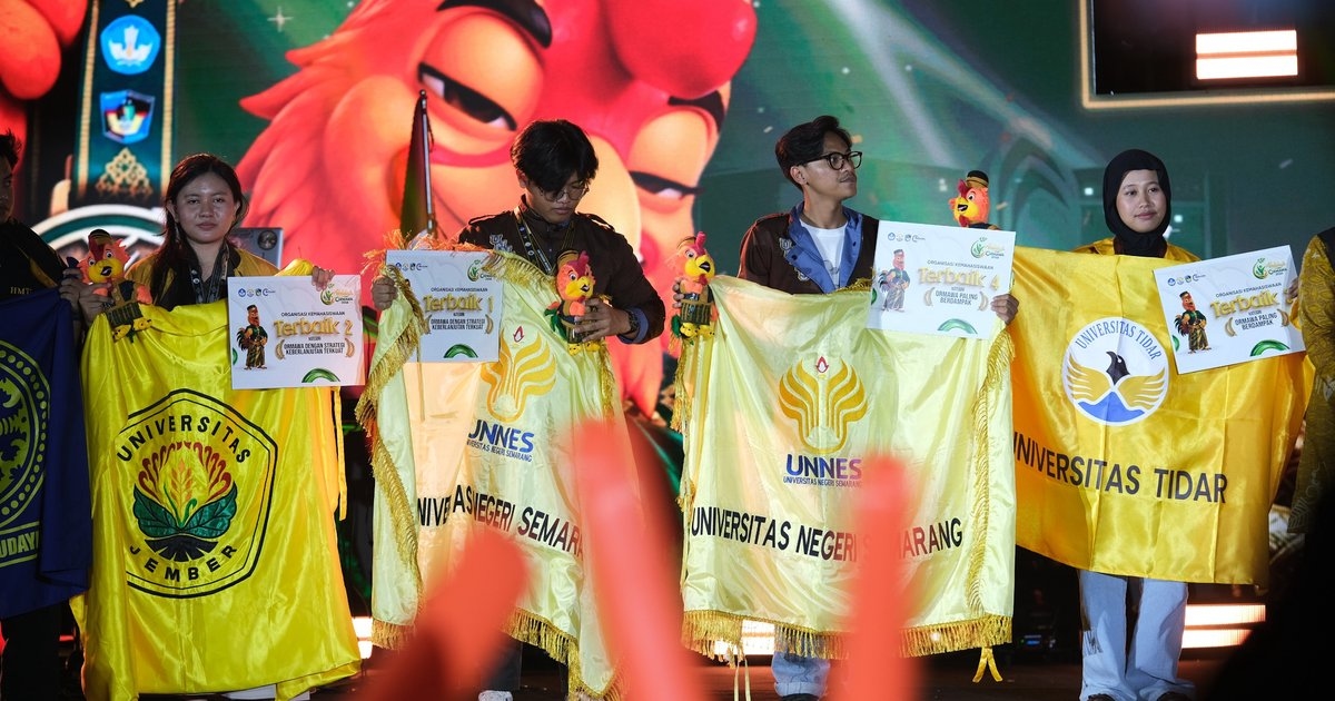 Makin Gemilang, UNNES Jadi Juara Umum Anugerah Abdidaya Ormawa 2026