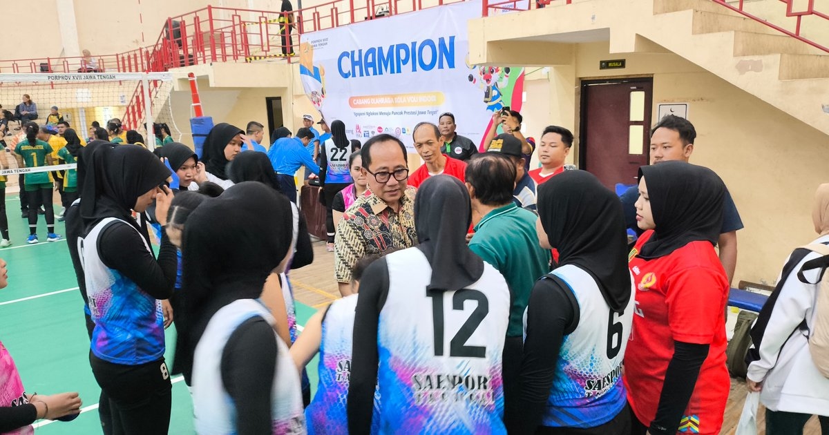 Porprov Jateng 2026, Wakil Wali Kota Semarang Optimis Voli Sabet Emas