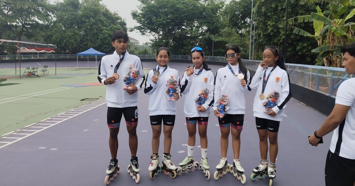 Sepatu Roda Semarang Sumbang 5 Medali Porprov, Satu Emas dari Speed Slalom