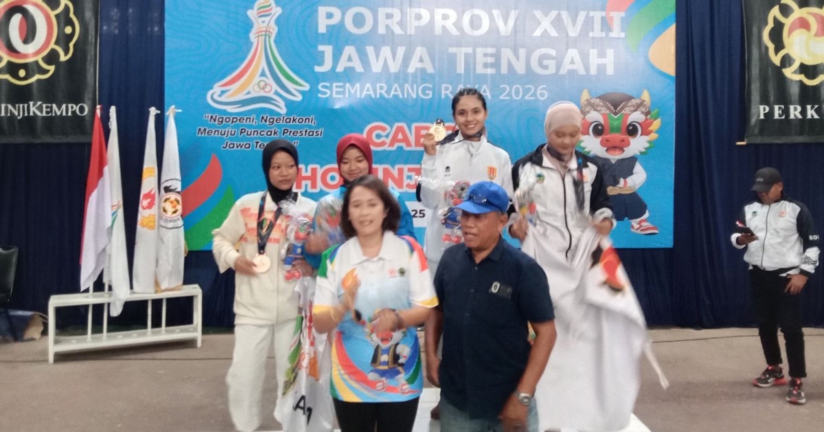Borong 9 Emas di Porprov Jateng, Shorinji Kempo Kota Semarang Tunjukkan Dominasi di Salatiga