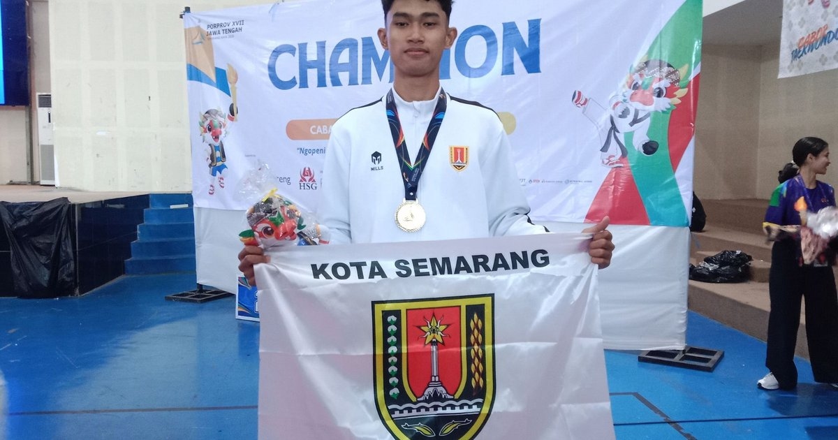 Raih Emas Taekwondo, Farel Beri Pesan Menyentuh Usai Mengetahui Sesama Atlet Porprov Jateng Tutup Usia