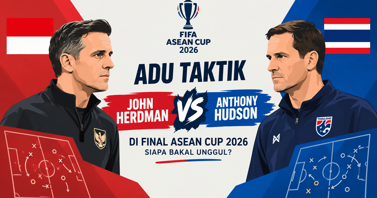 Adu Taktik John Herdman vs Anthony Hudson di Final ASEAN Cup 2026, Siapa Bakal Unggul?