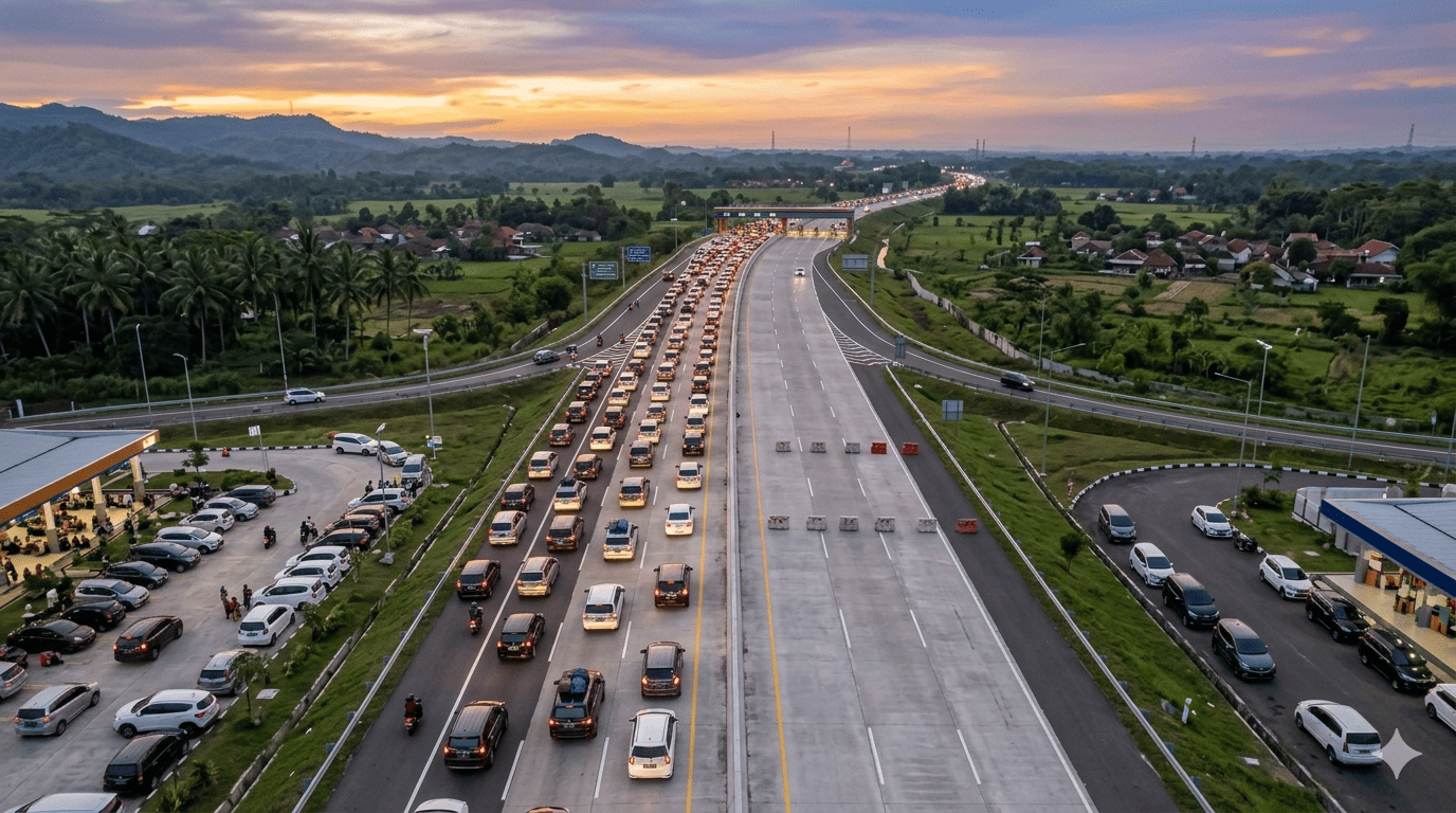 Panduan Lengkap Mudik Lebaran 2026! Tips Aman Berkendara di Tol: Dari Aturan Lajur hingga Antisipasi Aquaplaning