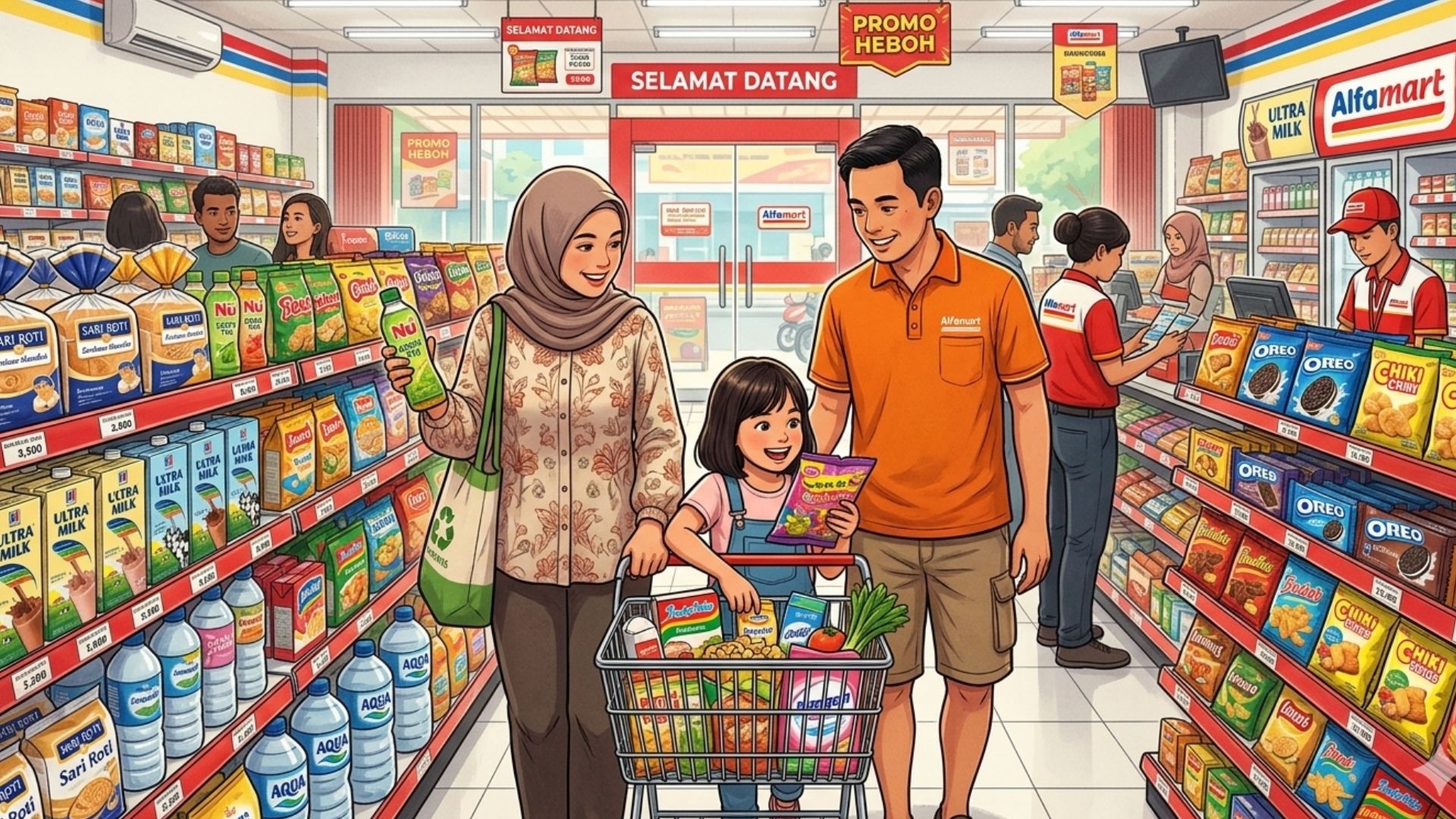 Promo Alfamart Hari Ini 16 Maret 2026: JSM Minyak Goreng Rp38.200 dan Promo Nyepi Beli 2 Gratis 1