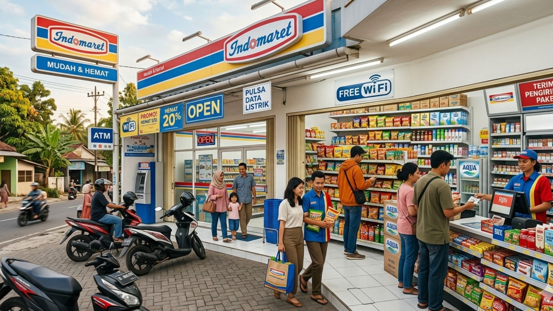 Promo Indomaret Hari Ini 16 Maret 2026: Senin Ceria Fiesta, Minyak Goreng Rp38.100, dan Tebus Heboh
