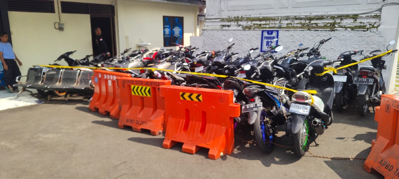 Polres Salatiga Amankan 116 Motor Knalpot Brong, Pengendara Harus Gunakan Knalpot Standar