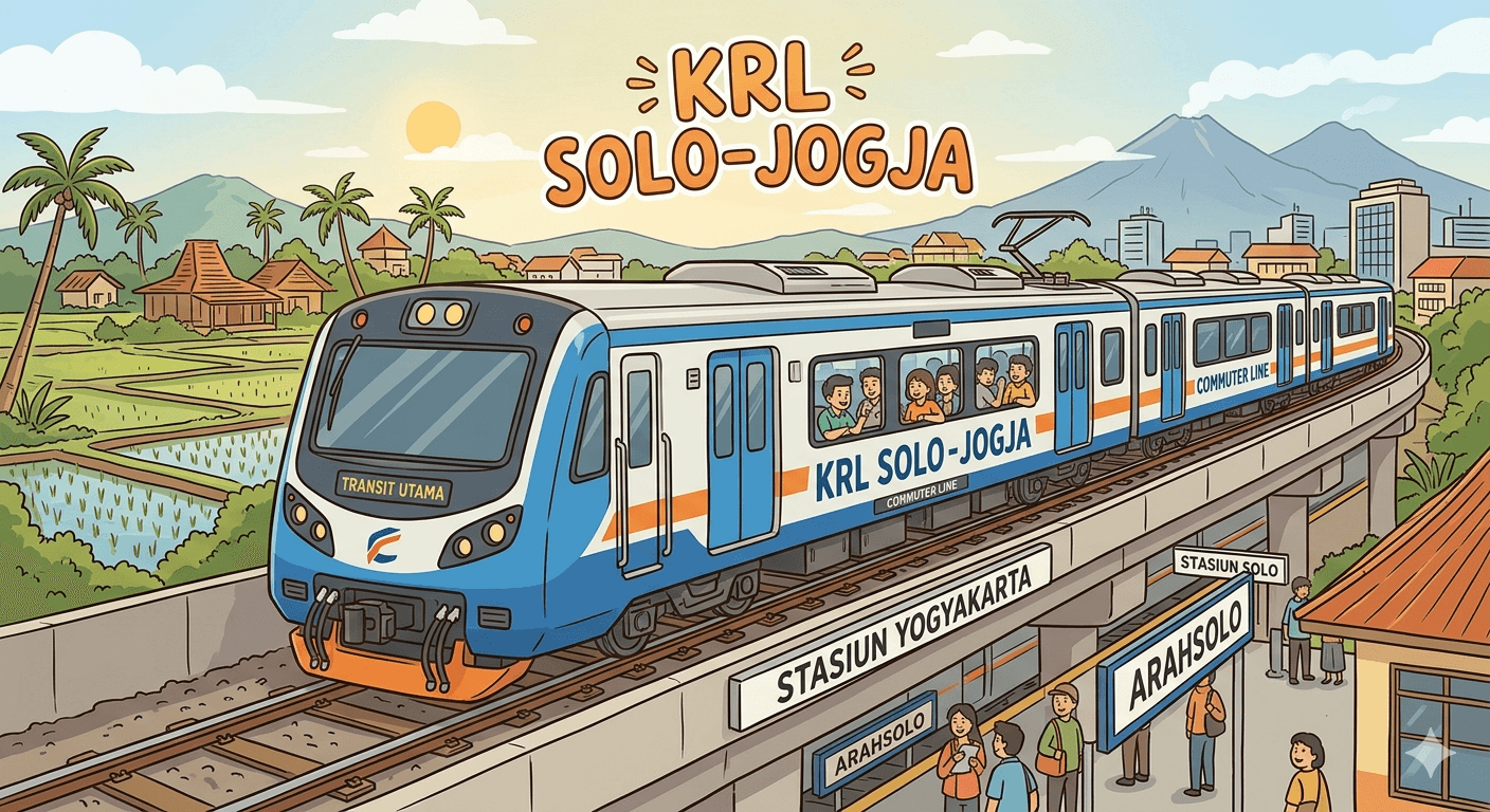 KRL Solo-Jogja Beroperasi Penuh Sabtu 4 April 2026, Ini Jadwal dan Tarifnya