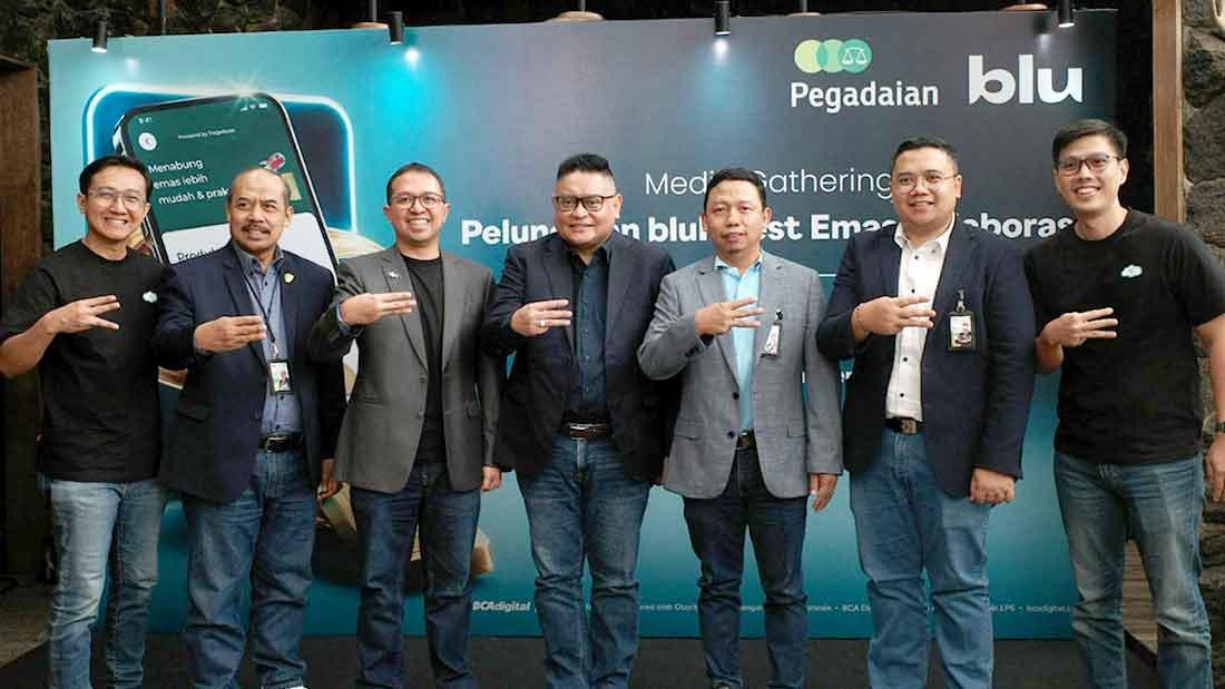 Kolaborasi Pegadaian dan BCA Digital Hadirkan Investasi Emas Mulai Rp10.000 via Aplikasi blu