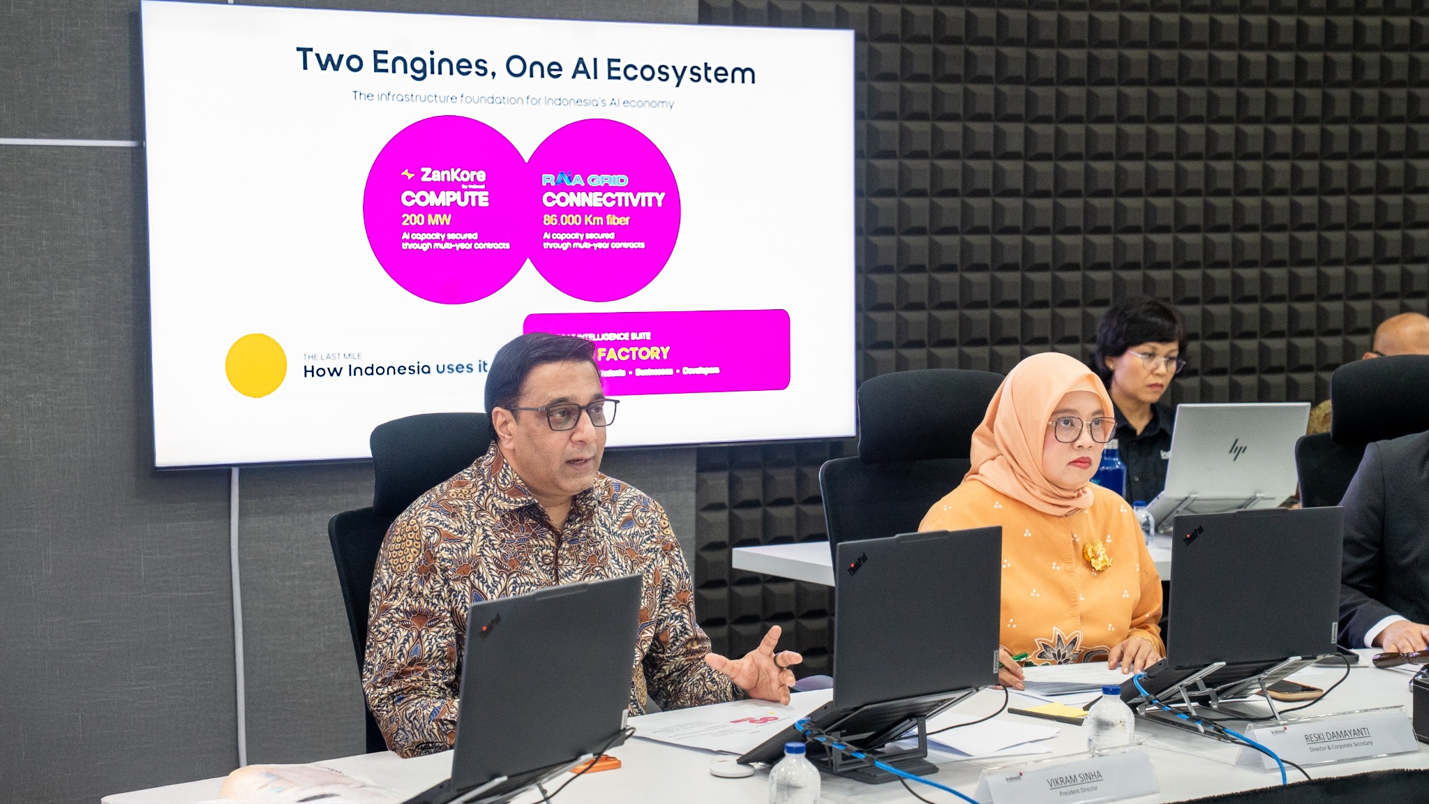 RUPSLB Indosat, Jabatan President Director dan CEO Masih Dipegang Vikram Sinha