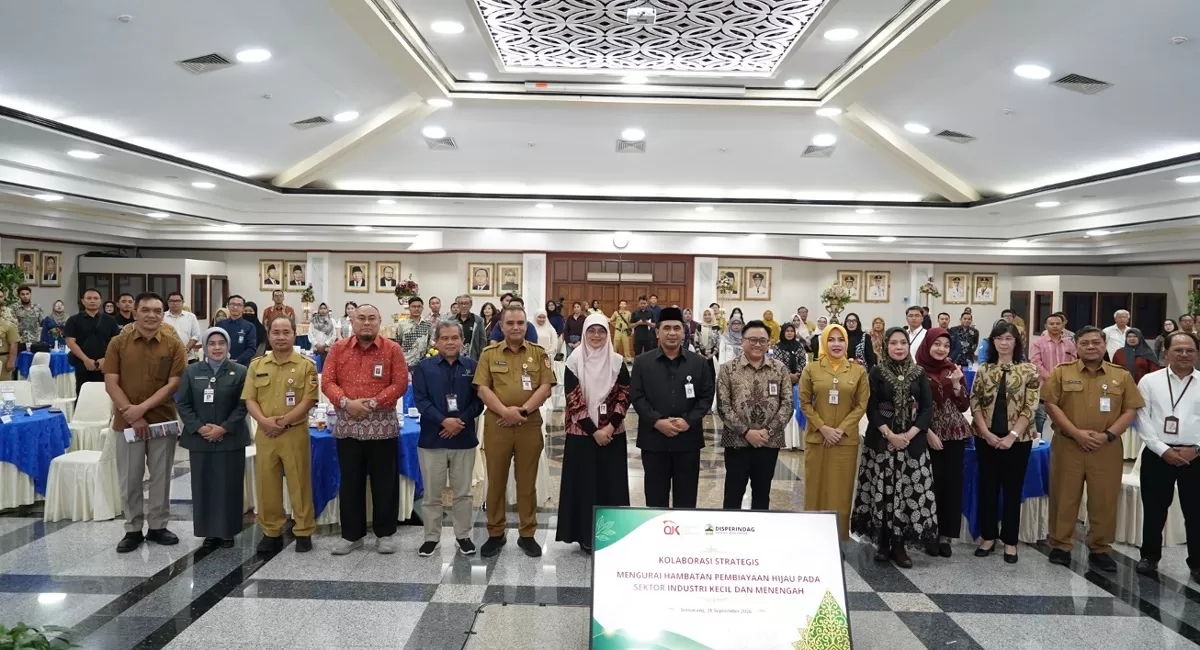 OJK dan Pemprov Jateng Dorong Perluasan Akses Pembiayaan Hijau bagi IKM