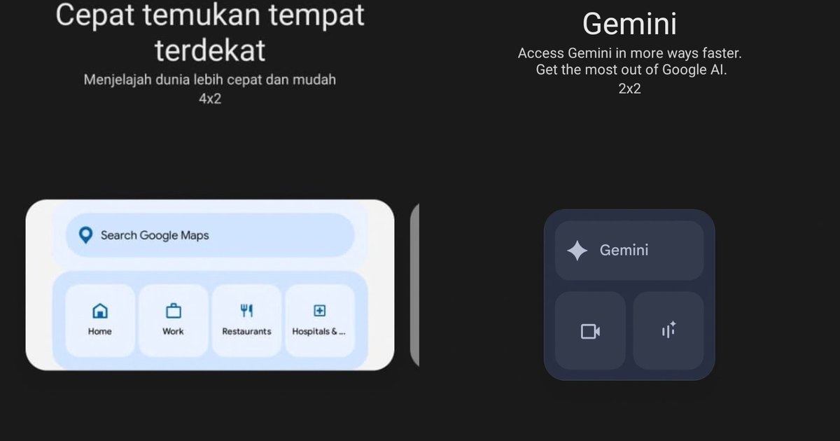 7 Widget Android Wajib di 2026: Baterai hingga Gemini, Ini Daftarnya