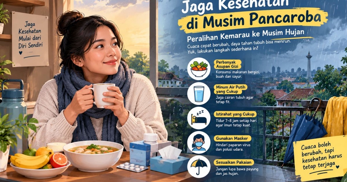 Pancaroba Oktober 2026: Suhu 38 Derajat, Hujan Tiba-tiba, dan Tubuh yang Mulai Meriang