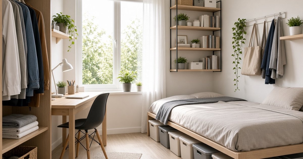 Kamar 2x3 Penuh Barang? 6 Langkah Decluttering yang Bikin Ruangan Terasa Dua Kali Lebih Luas