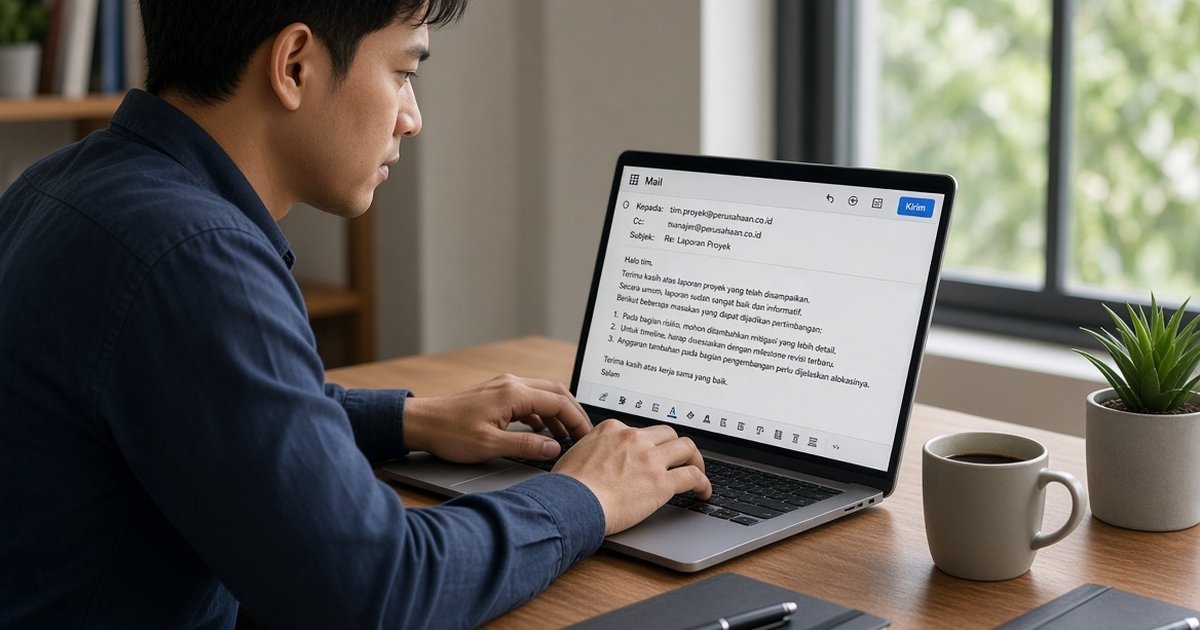 Jangan Balas Email Atasan dengan “Ok” atau “Noted”: Ini Rumus Tiga Baris yang Bikin Kamu Terlihat Profesional
