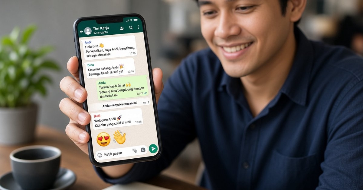 Tips Karyawan Baru: Cara Elegan Kenalan di Grup WhatsApp Kantor Tanpa Terkesan Sok Asyik