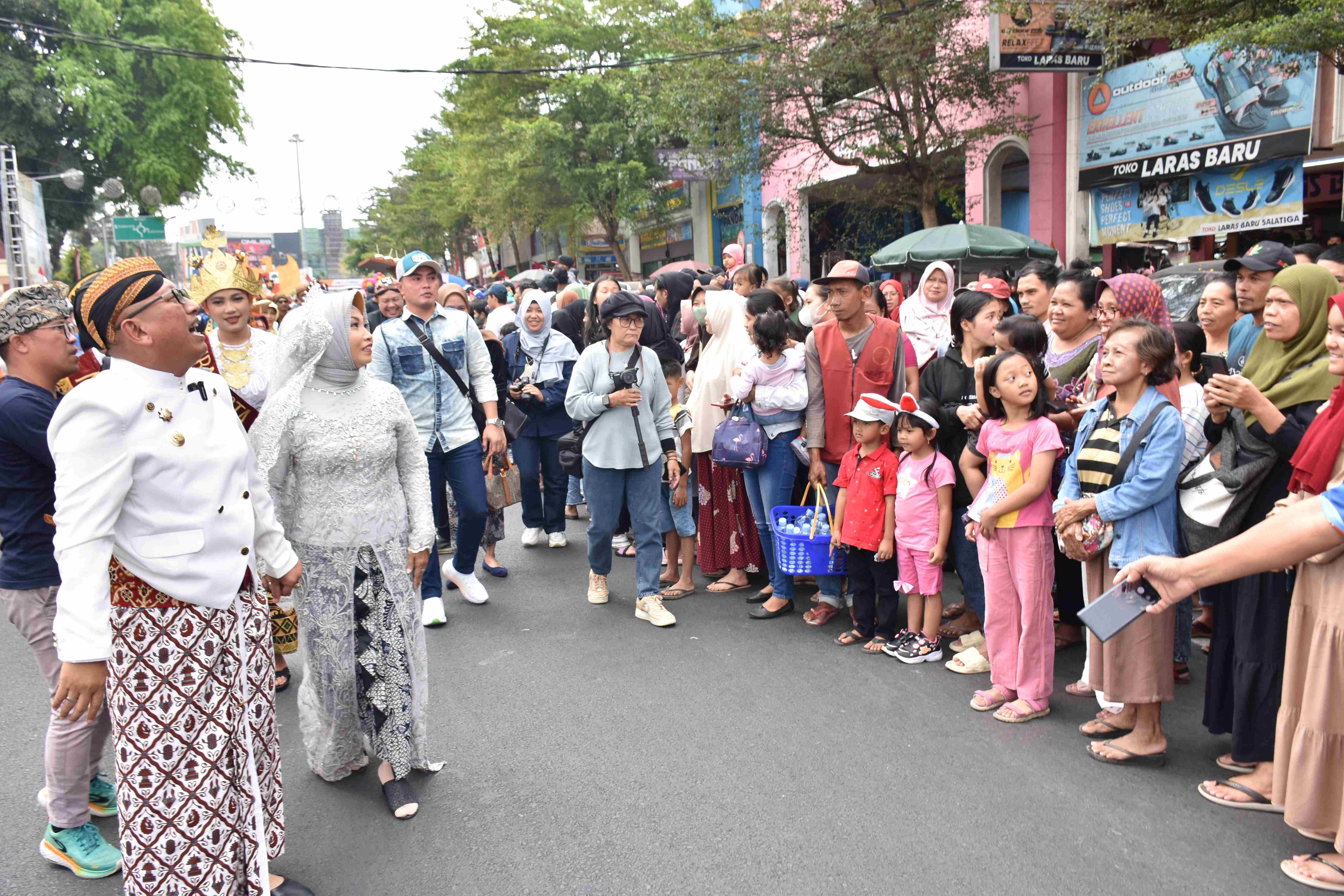 Karnaval Festival Indonesia Raya Salatiga Berlangsung Meriah