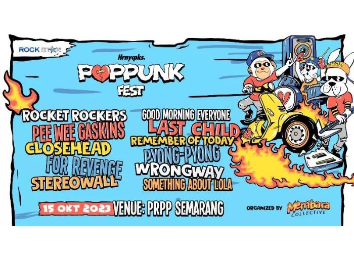 Poppunk Fest 2023 Siap Menggebrak Semarang dengan Festival Musik Punk yang Memukau