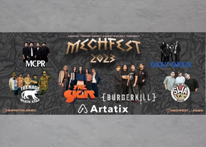 Event Musik Mechfest 2023Siap Menghibur Masyarakat Kota Semarang, Ada Penampilan The Sigit dan Burgerkill