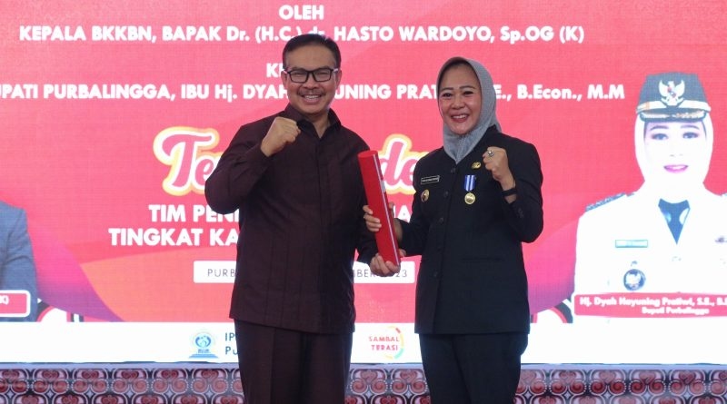 Sukses Turunkan Angka Stunting Signifikan, Purbalingga Raih Penghargaan Manggala Karya Kencana dari BKKBN