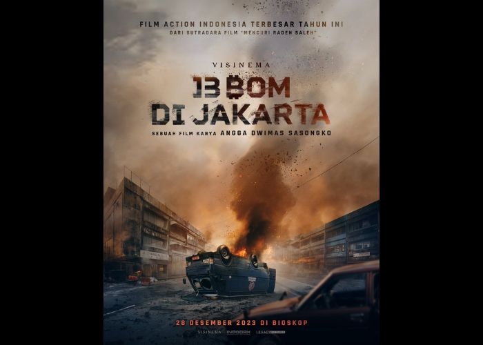 "13 Bom di Jakarta": Film Aksi Terbesar Indonesia Tahun Ini, Jangan Lewatkan Tanggal Rilisnya