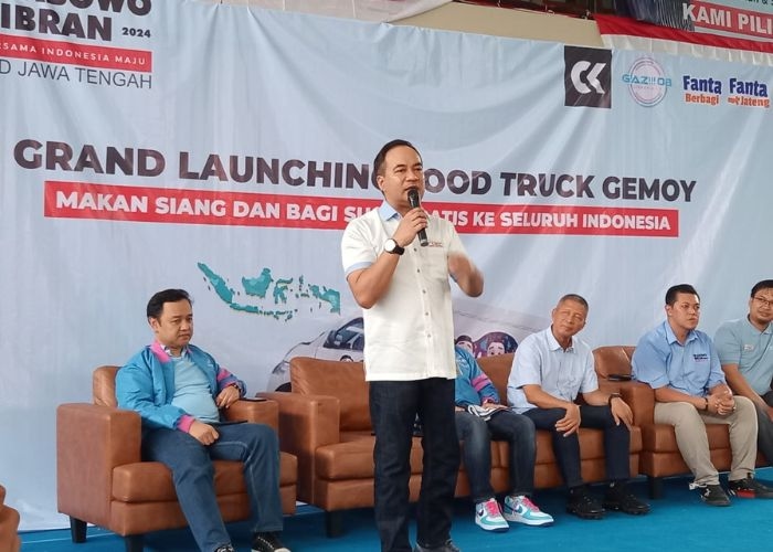 Grand Launching Food Truck Gemoy, Kukrit: Semoga Program Ini Bisa Dirasakan Oleh Masyarakat Terutama Generasi Muda 