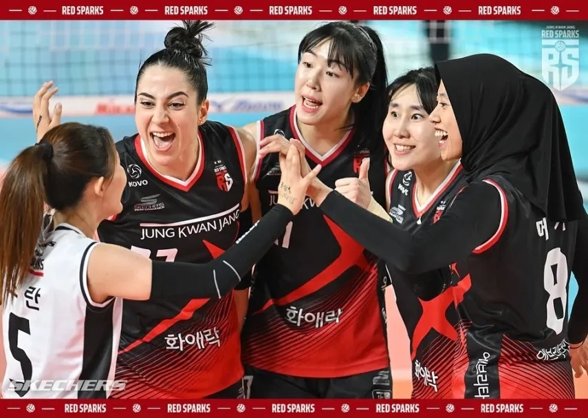 HASIL AKHIR UPDATE SCORE IBK Altos vs Red Sparks di Liga Voli Putri Korea 2023/2024, Menang Siapa? CEK Skor Per Set