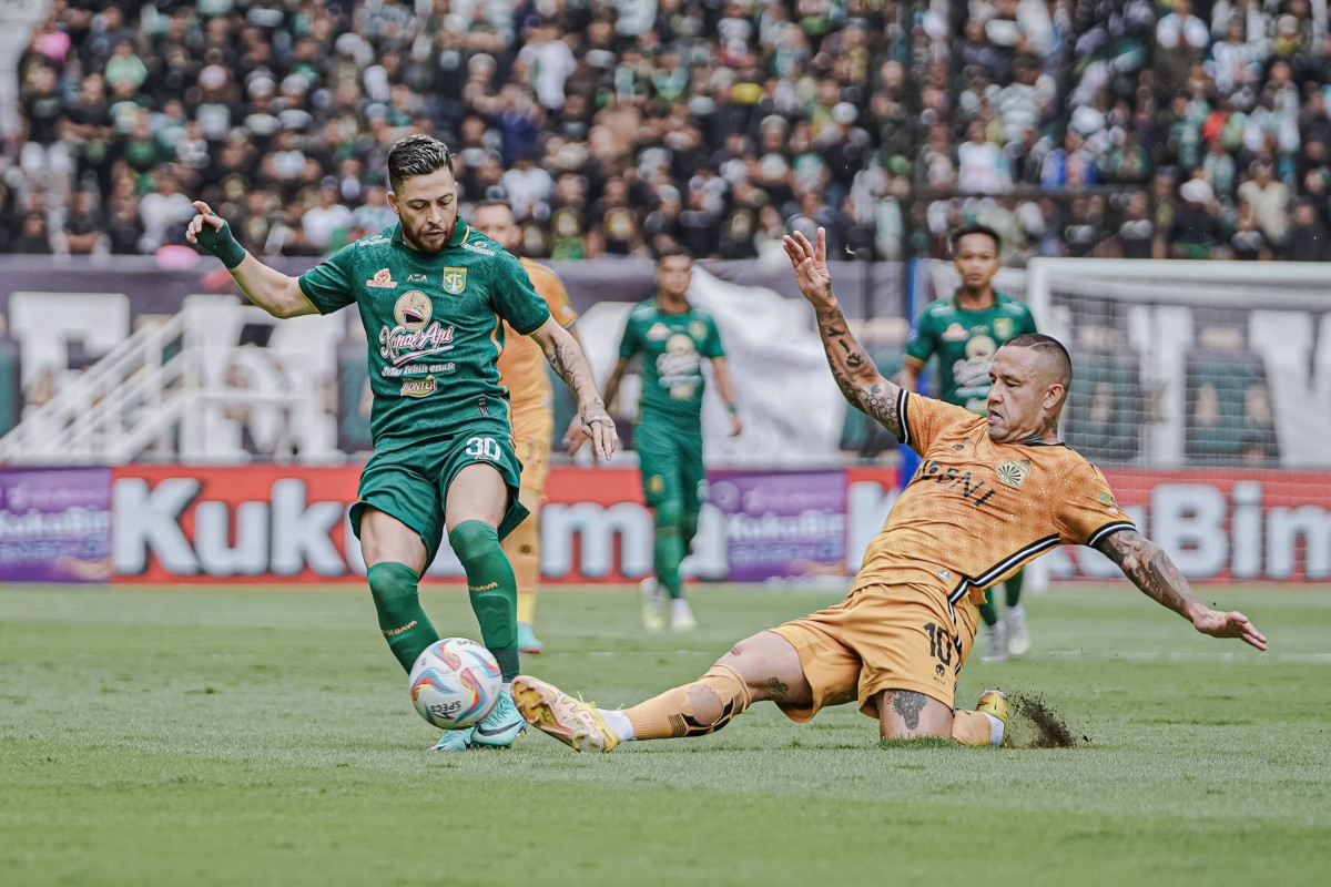 FULL TIME 1-0 Persebaya vs Bhayangkara FC, Bajul Ijo Raih Kemenangan Perdana usai 10 Laga Imbang di Liga 1