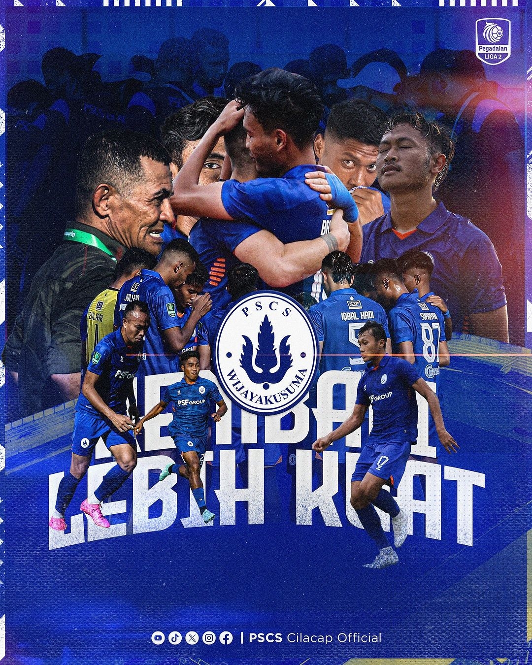 PSCS Cilacap Berlapang Dada, Terima Hasil Degradasi ke Liga 3: Mohon Maaf untuk Seluruh Suporter dan Masyarakat Cilacap