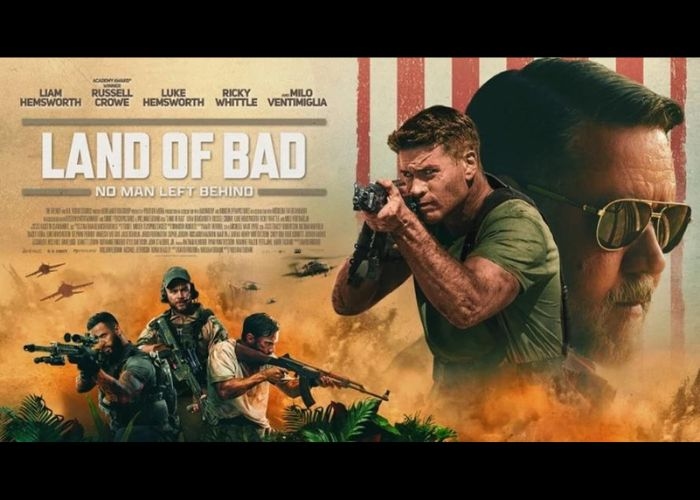 Review Film Land of Bad: Membawa Aksi Liam Hemsworth dan Russell Crowe Tanpa Henti dengan Kedalaman Emosional