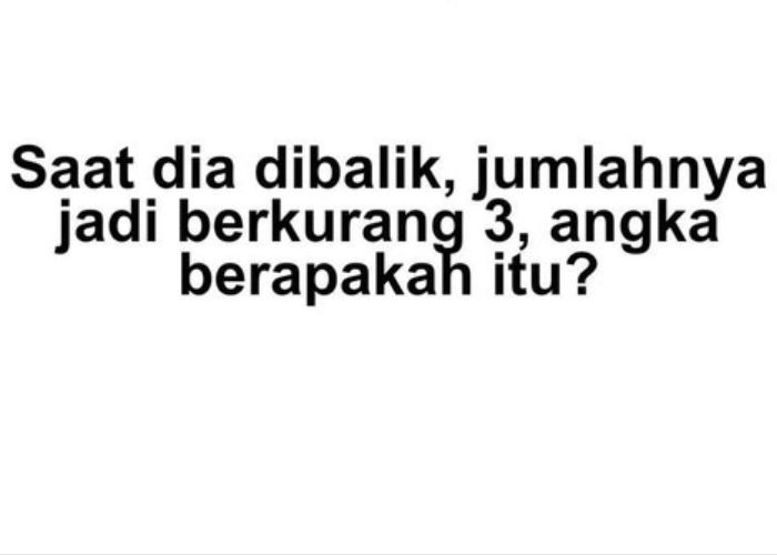 Mari Kita Mengasah Otak dan Tes Logika Kembali dengan Menjawab 5 Pertanyaan Ini dengan Tepat