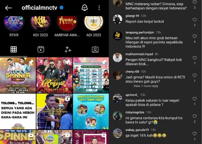 MNC Group Mengeluarkan Pengumuman Penting Larangan Nobar AFC U-23 Asian Cup 2024 Tanpa Izin, Begini Respons Netizen +62 yang Budiman