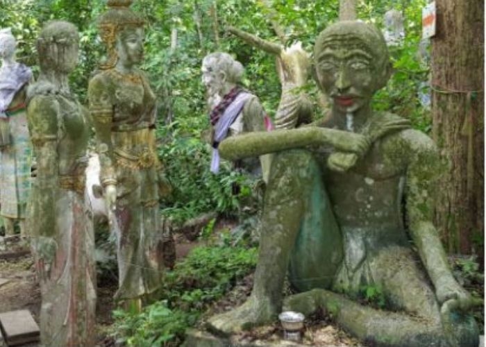 Terungkap! Rahasia Kelam dan Misteri dari Ajarn Chuan Ashram, Thailand: Tempat Angker yang Dipenuhi Banyak Patung dari Sisa Manusia