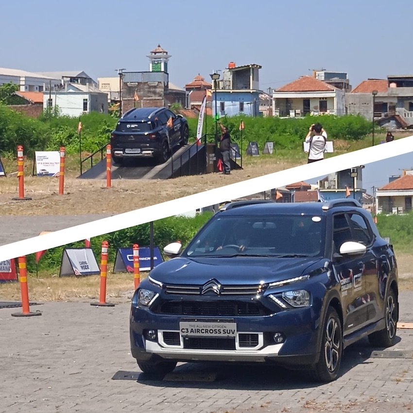 Menguji Kenyamanan dan Teknologi The All-New Citroën C3 Aircross SUV, Bermanuver di Tanjakan Berkelok di Jalan Terjal