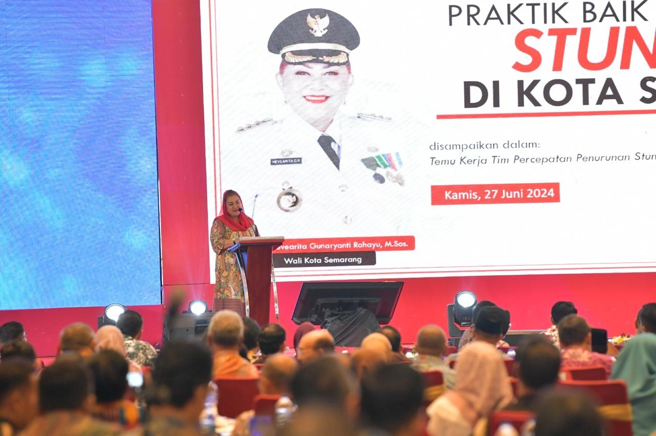  Ini Kunci Sukses Kota Semarang Atasi Stunting Hingga Dapat Penghargaan dari PBB, Mbak Ita : Gotong Royong dan Konsistensi