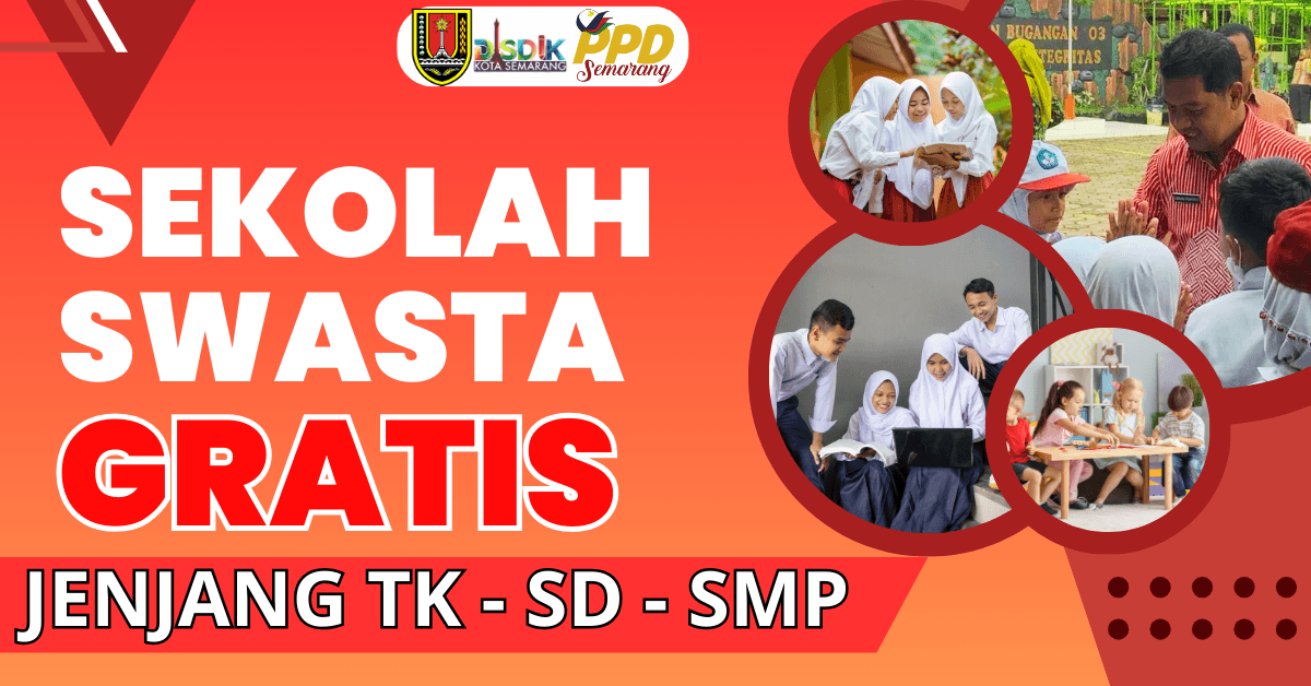 Daftar 41 SMP Swasta GRATIS di Kota Semarang 2024, Pendaftaran Masih Dibuka Kuota Terbatas Siapa Cepat Dia Dapat