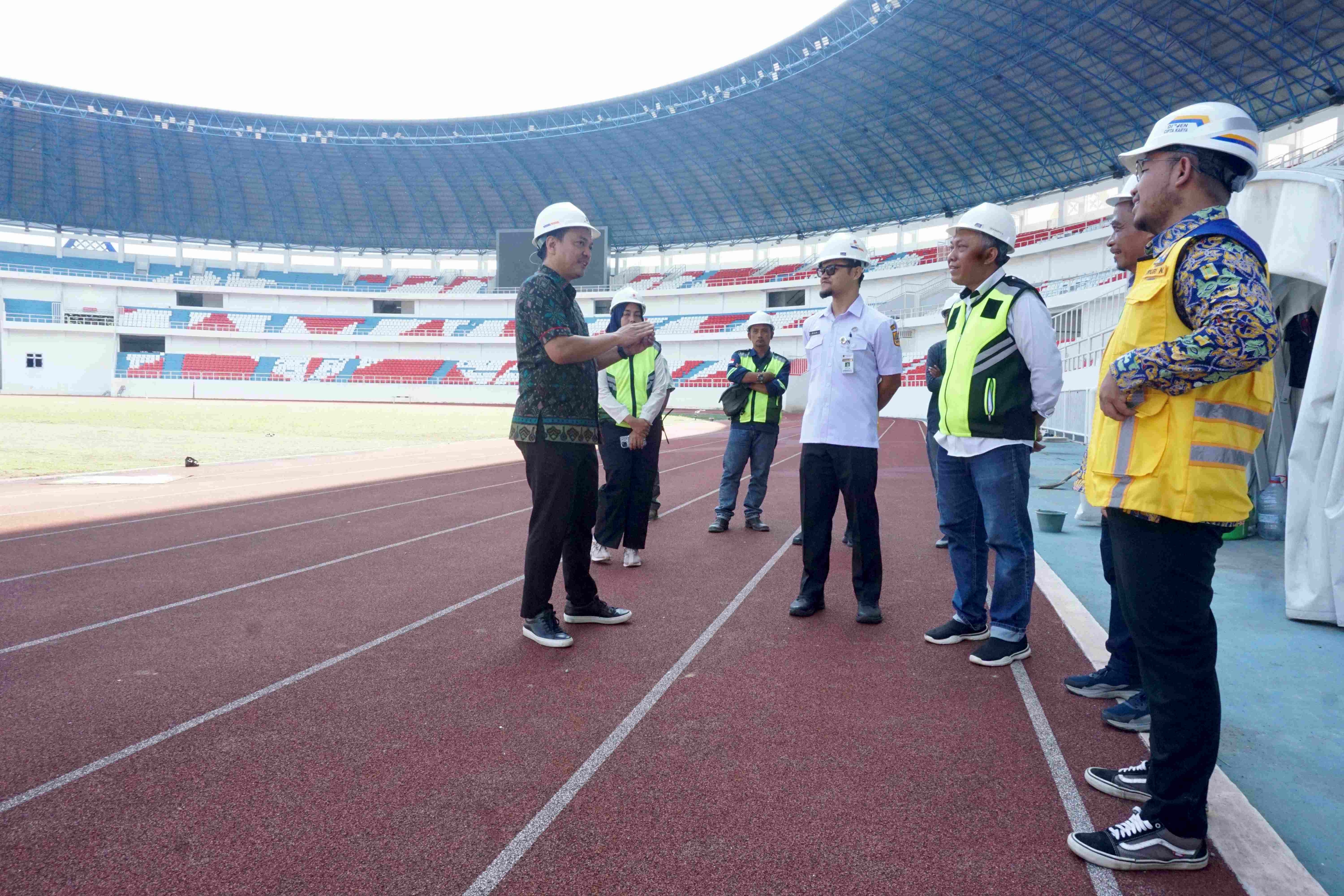 Yoyok Sukawi Pantau Langsung Renovasi Stadion Jatidiri: Optimis Selesai Tepat Waktu