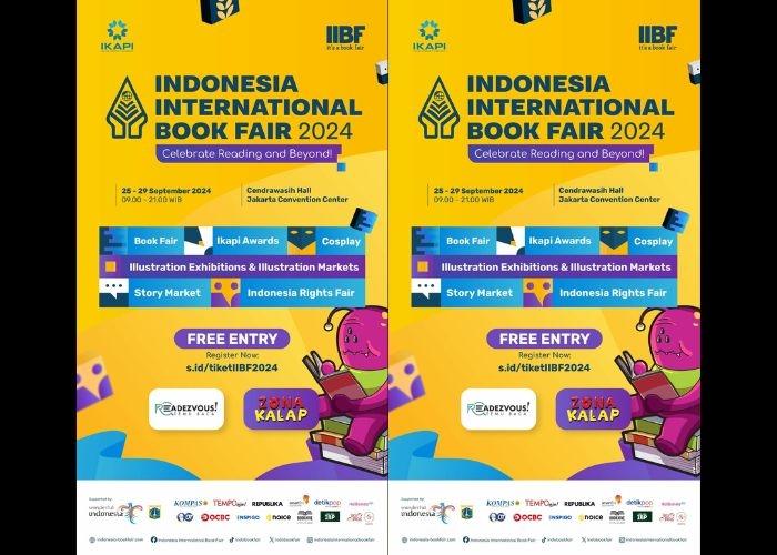 Event Vibes! Bangkitkan Kembali Kesadaran Literasi dan Semangat Membaca dengan Mengunjungi Indonesia International Book Fair 2024