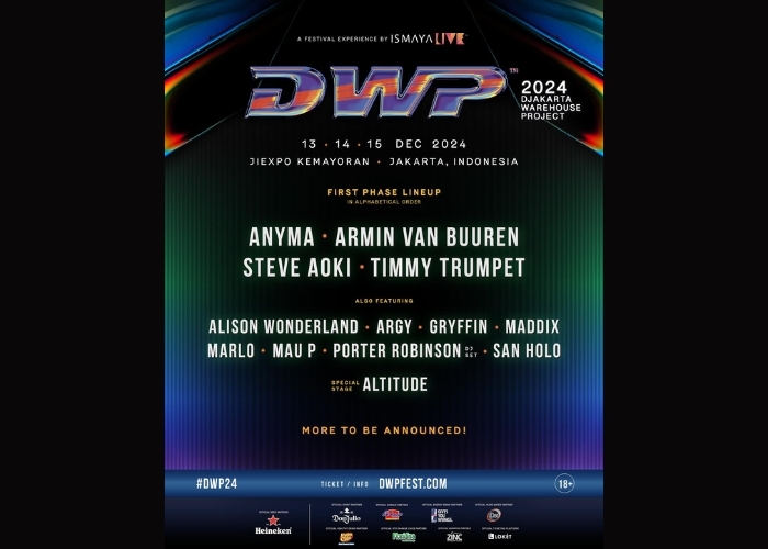 Event Vibes! DWP24: Tsunami Musik Elektronik Siap Menghantam Jakarta dalam Spektakel 3 Hari yang Menggemparkan