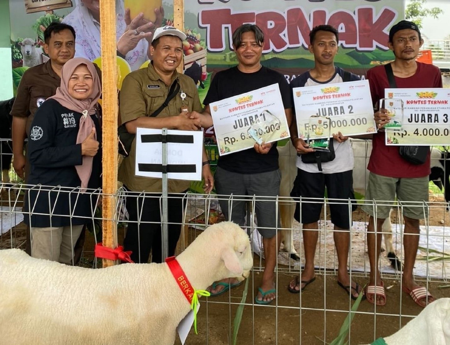 Kabupaten Demak Raih Prestasi di Kontes Ternak Semarang Agro Expo 2024