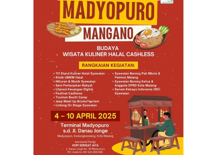 Madyopuro Mangano: Wisata Kuliner Syawalan Penuh Hiburan di Malang
