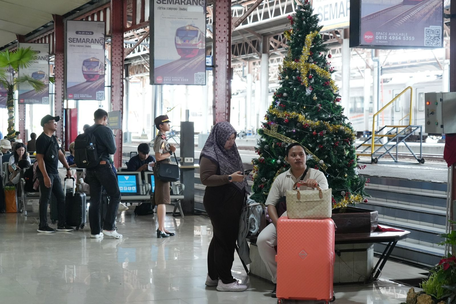 56.262 Penumpang Gunakan Layanan KAI Daop 4 Semarang pada Akhir Libur Panjang Natal dan Tahun Baru