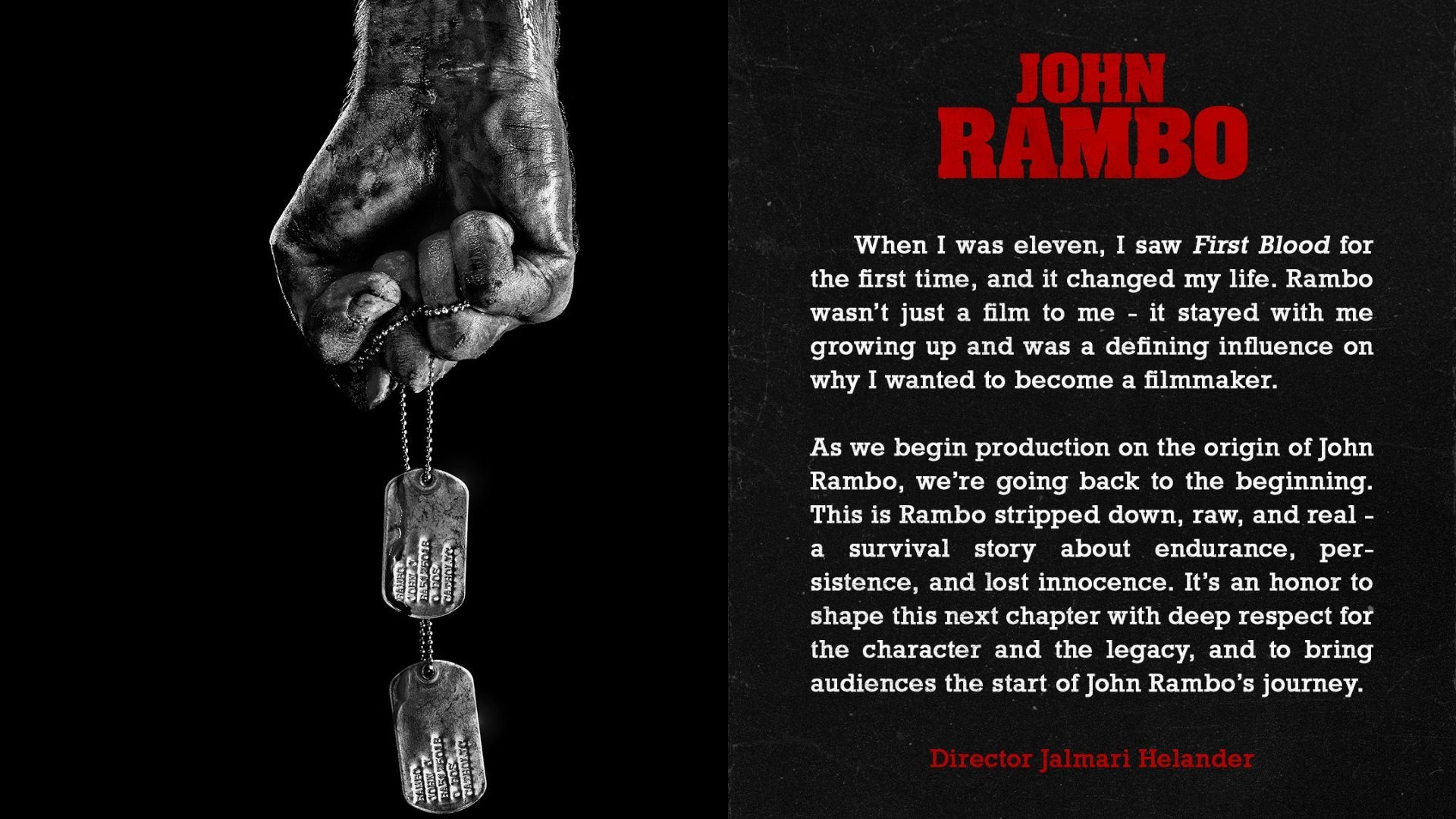 Bukan Sylvester Stallone! Intip Penampakan Noah Centineo di Poster Perdana Prekuel John Rambo