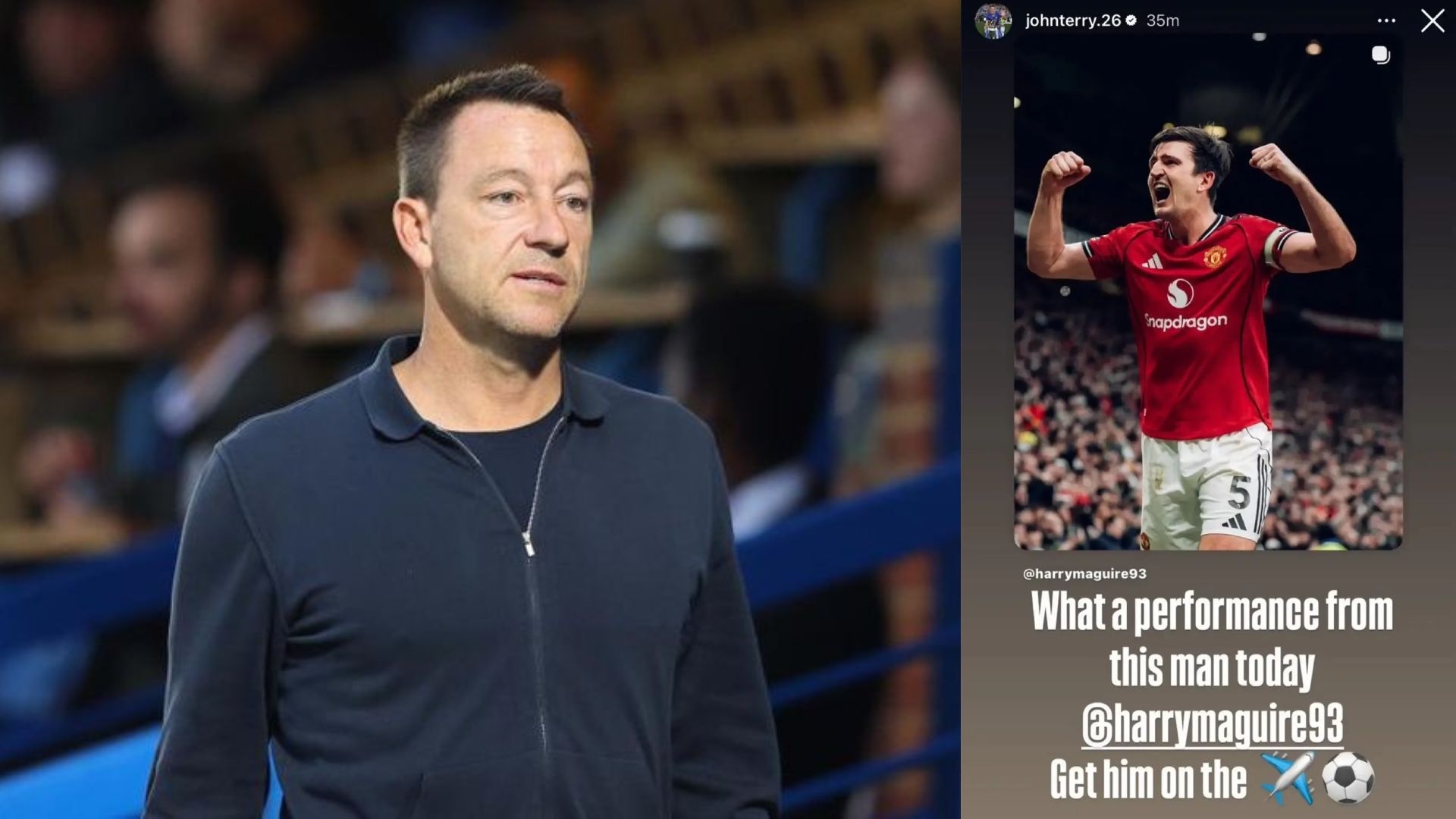 Harry Maguire Bersinar Saat Manchester United Kalahkan Manchester City, John Terry Minta Dipanggil Timnas Inggris