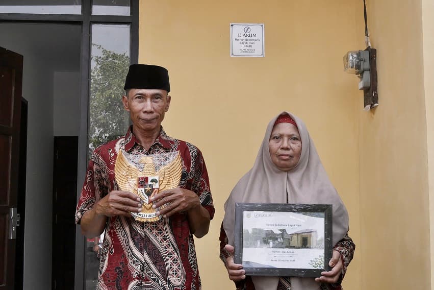 Renovasi -Bangun 35 Rumah, PT Djarum Kucurkan Anggaran Rp 2 Miliar Dukung Program RSLH 2023