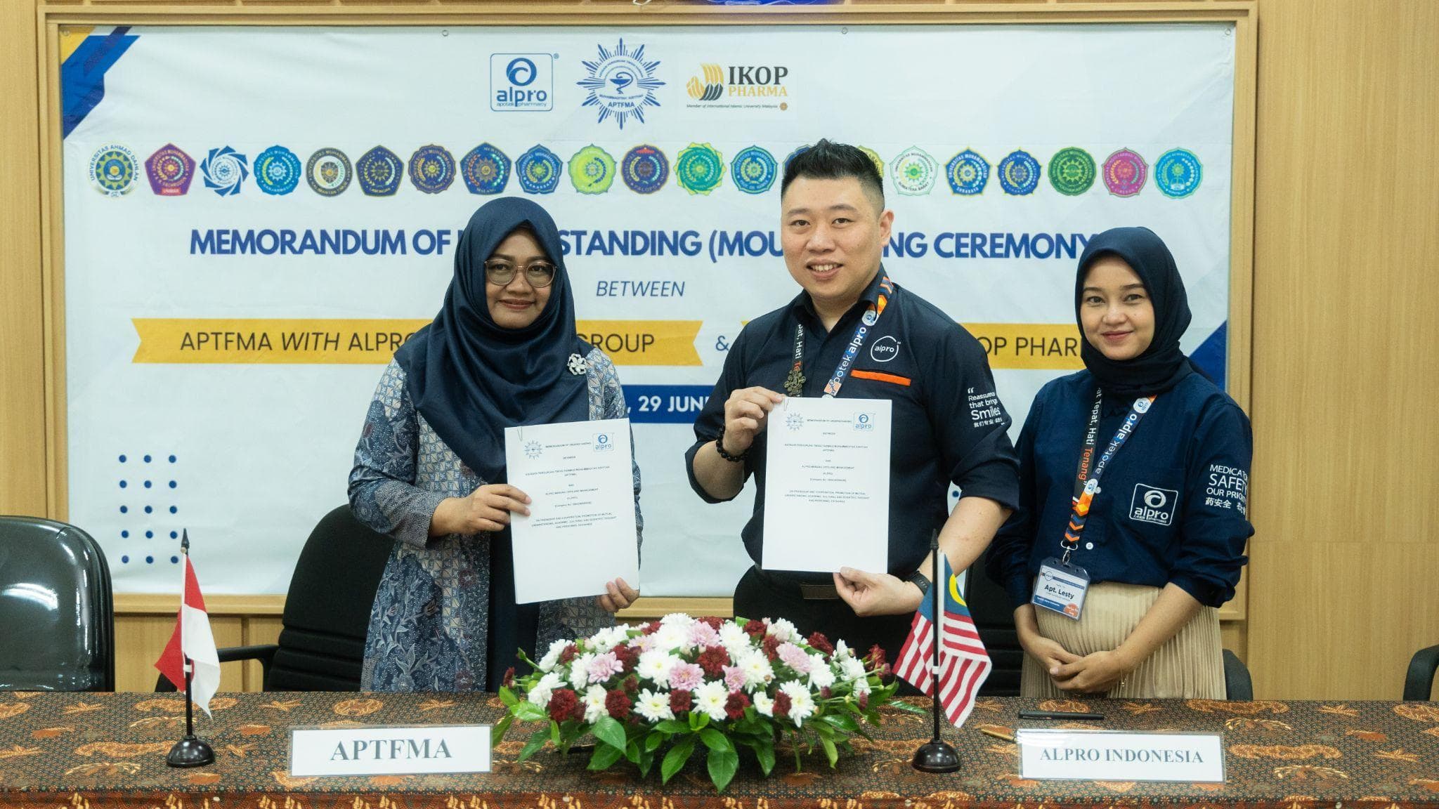 Mempersempit Kesenjangan Apoteker, Alpro dan APTFMA Bersinergi Beri Pelatihan Kepada 21 Universitas