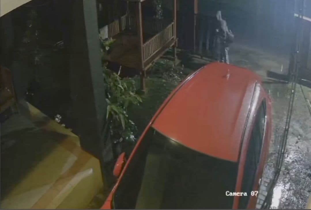 Terekam CCTV, Detik-detik Mobil HR-V Biduan Jepara Moza Paloza Digondol Maling